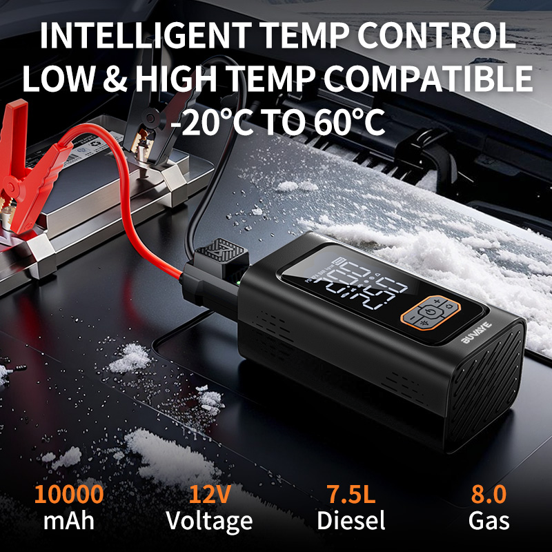 N1 SHZJEVA6-100 All-in-One Emergency Air Compressor (Black)